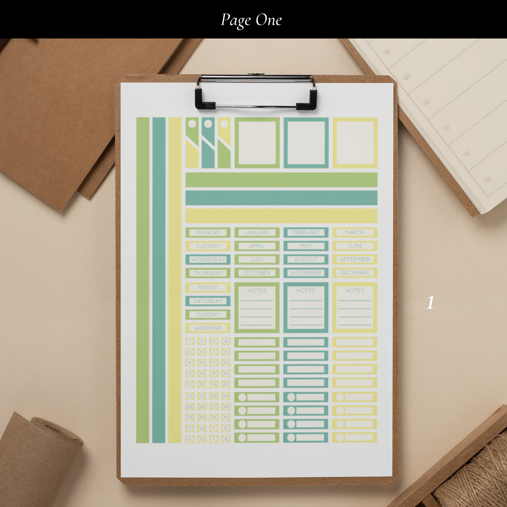 Printable Fresh Twist Sticker Set
