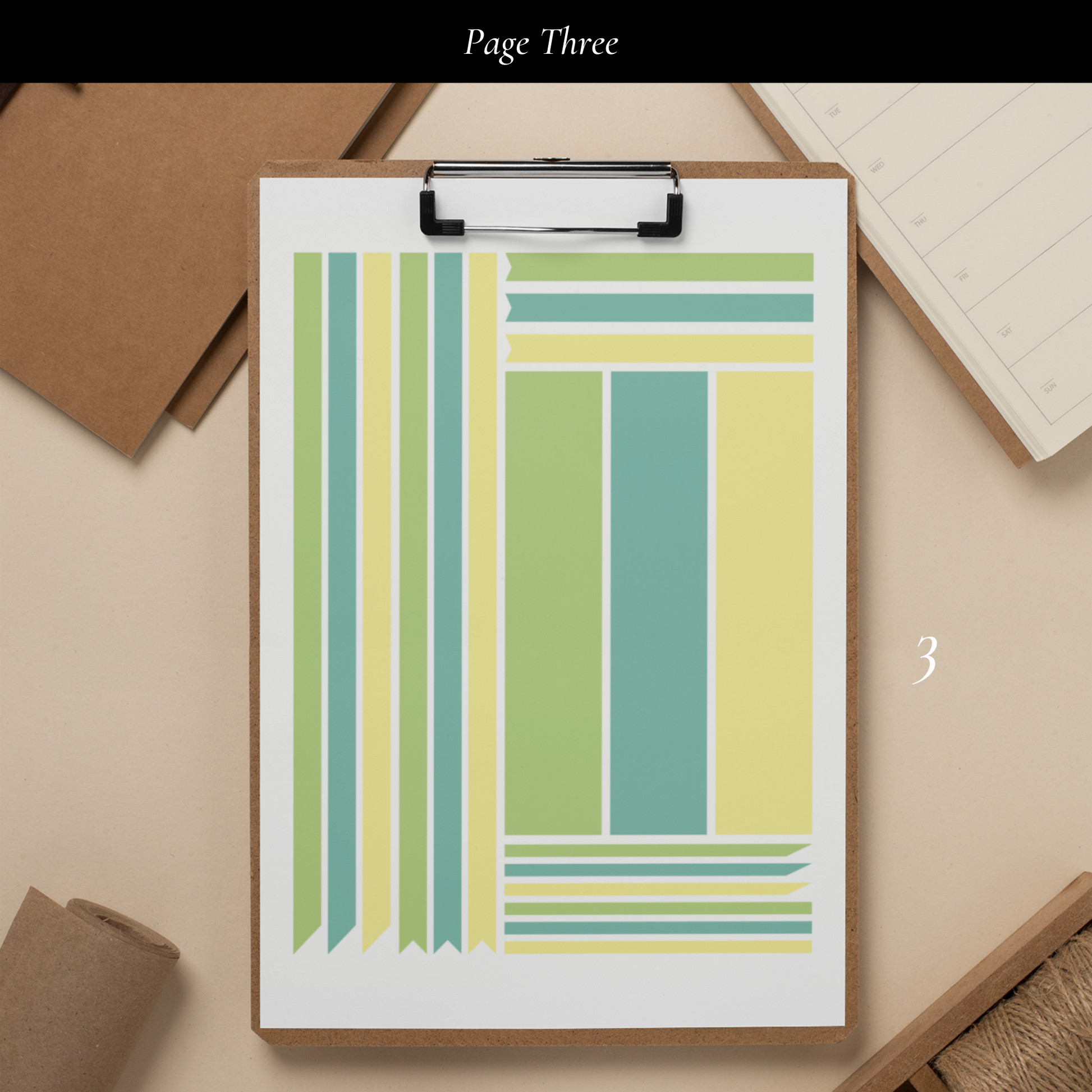 Printable Fresh Twist Sticker Set